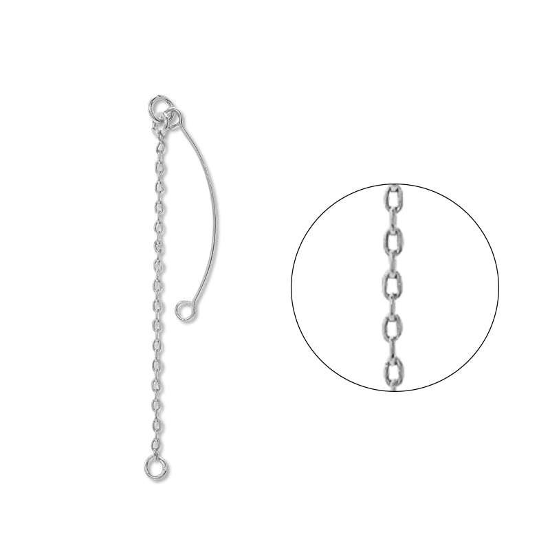 Chain parts with wire curve RC/Stainless steel fabric