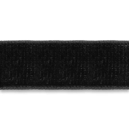 Double-sided velvet ribbon black