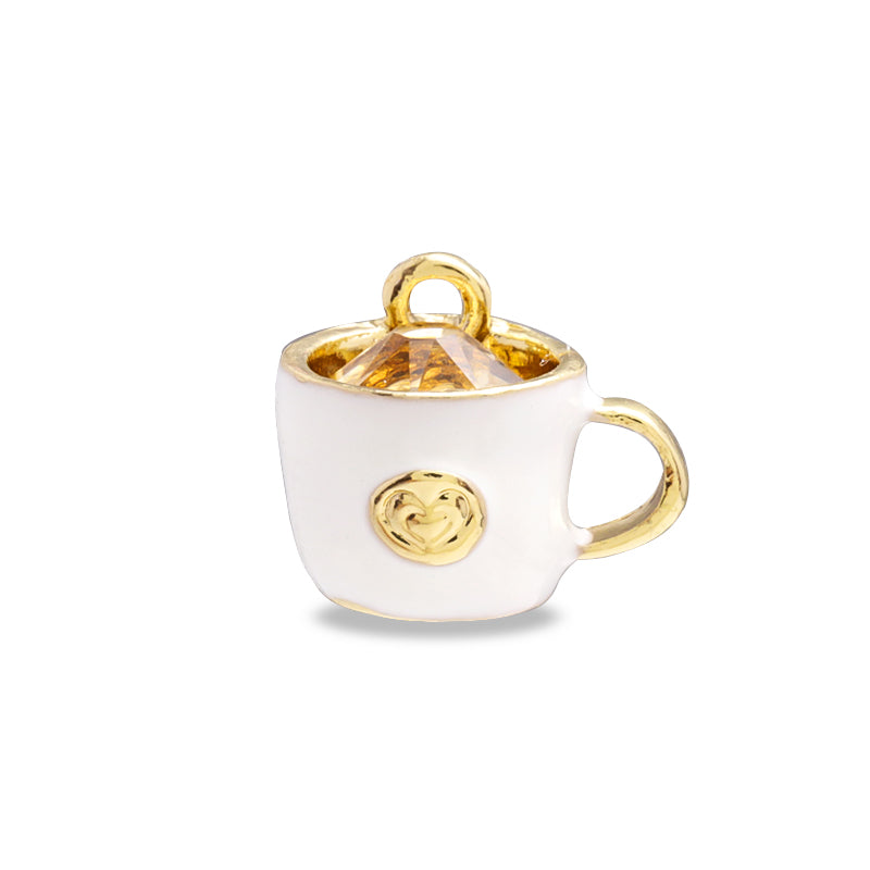 Charm Mug 1 Can Lt. Colorado Topaz White/G