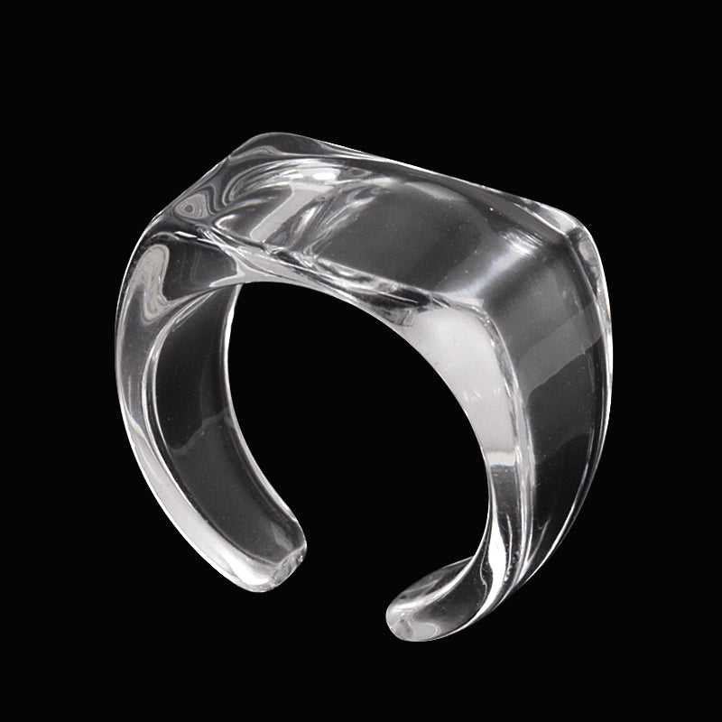 Ring base resin for pasting, clear