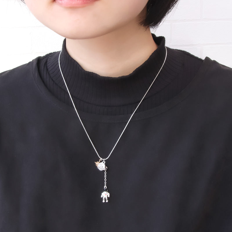 レシピNo.KR1118 石座チャーム土星のアクセサリー3種