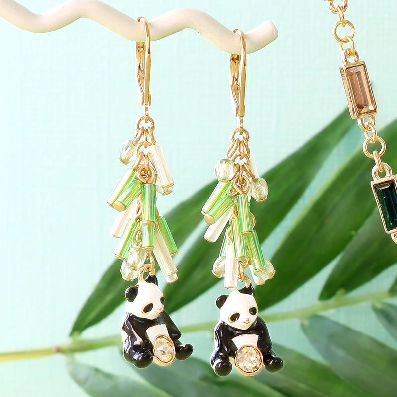 Recipe No.KR1298Bezel3 types of charm panda accessories