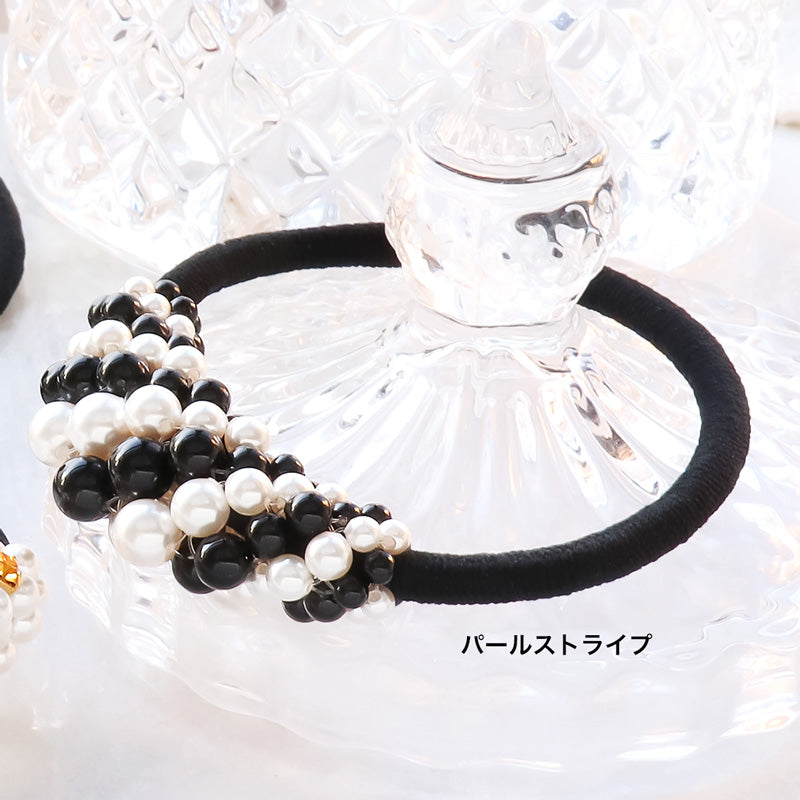 Recipe No.KR1314Kiwa crystals2 types of arch hair ties