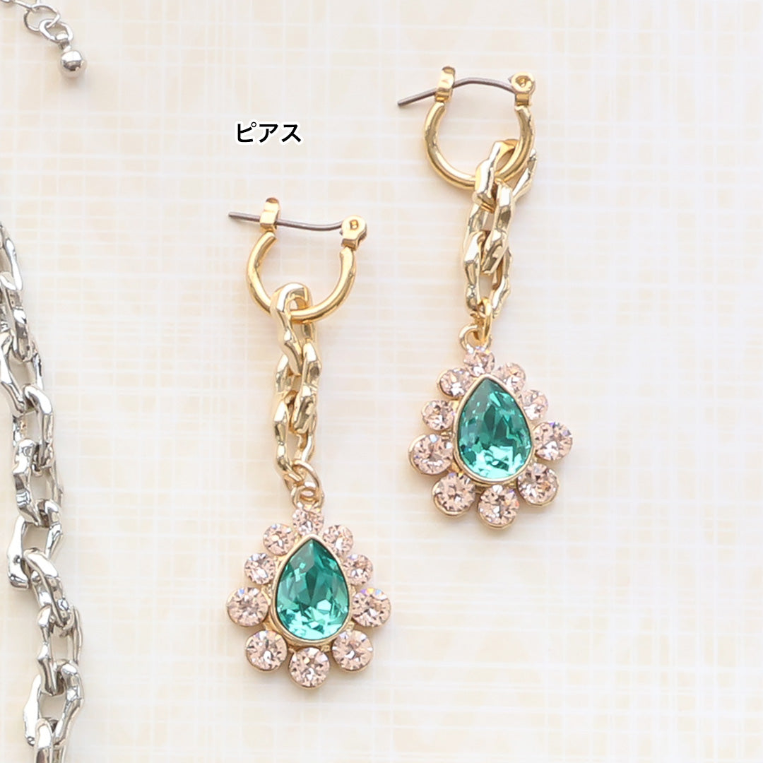 材料表No.ER0319 貴和クリスタルのスプリングアクセサリー3種