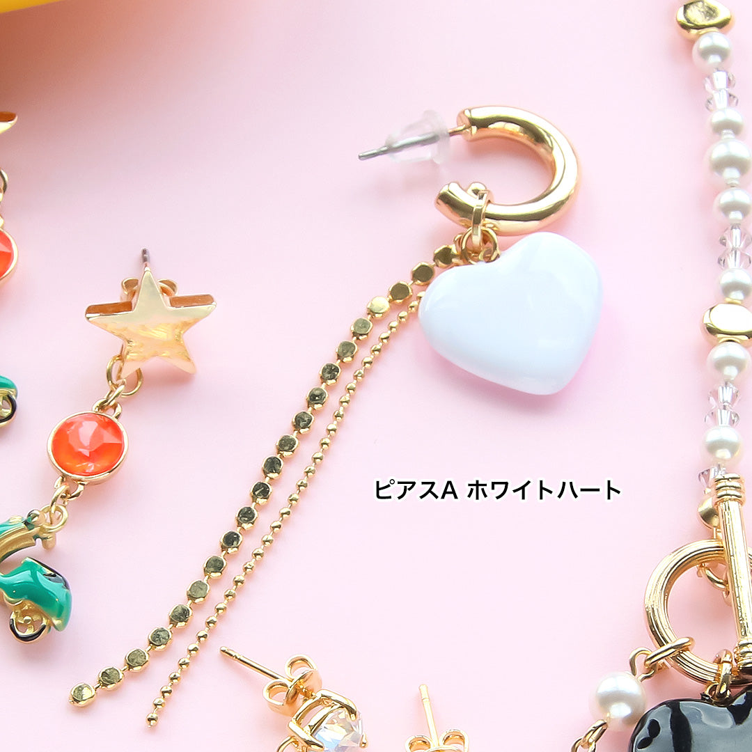 材料表No.ER0339 スペインパーツのモチーフチャームアクセサリー5種
