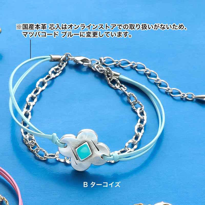 材料表No.ER0369 ギリシャパーツのアミュレットポイントブレスレット2種