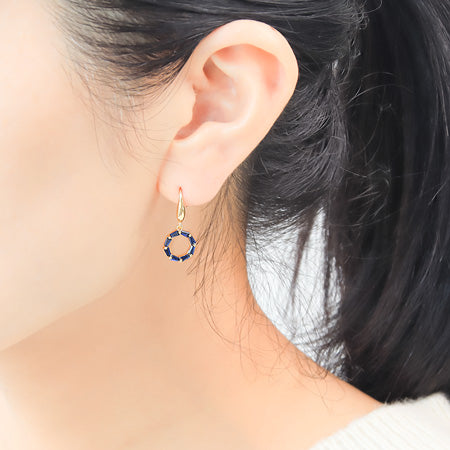 レシピNo.KR0443 キュービックジルコニアのサークルアクセサリー3種