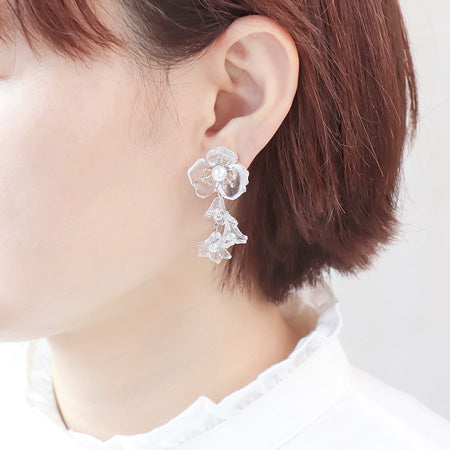 Recipe No.KR0484 4 types of German-made acrylic clear accessories