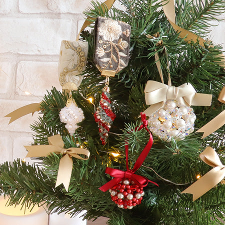 Recipe No.KR0652 Kiwa crystal twisted ornament