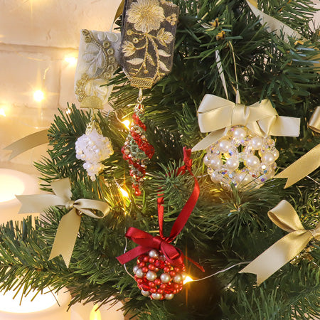 Recipe No.KR0652 Kiwa crystal twisted ornament