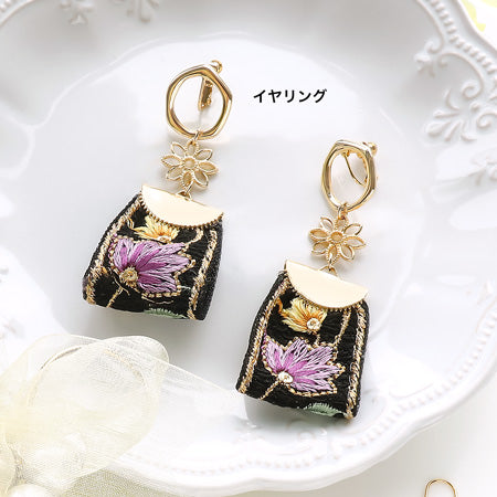 レシピNo.KR0774 浴衣スタイルにもおすすめ!イヤーアクセサリー3種