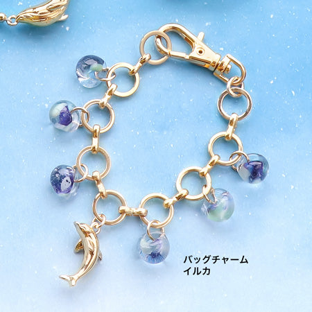 Recipe No.KR0782 Natural color accessories of animal charm 2 types