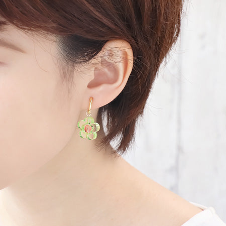 Recipe No.KR0822 Cheerful Flower ear accessories