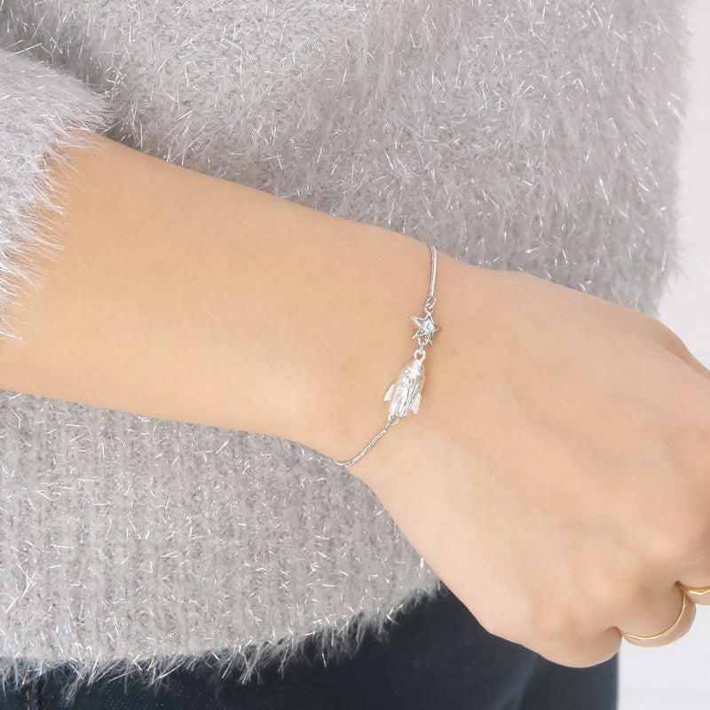 レシピNo.KR0924 ロケットのメタリックアクセサリー3種