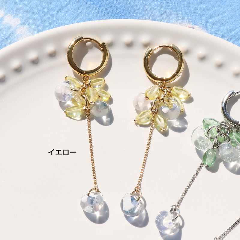 Recipe No.KR1014 Tier Drop Beads and Czech Complete Shalapearas