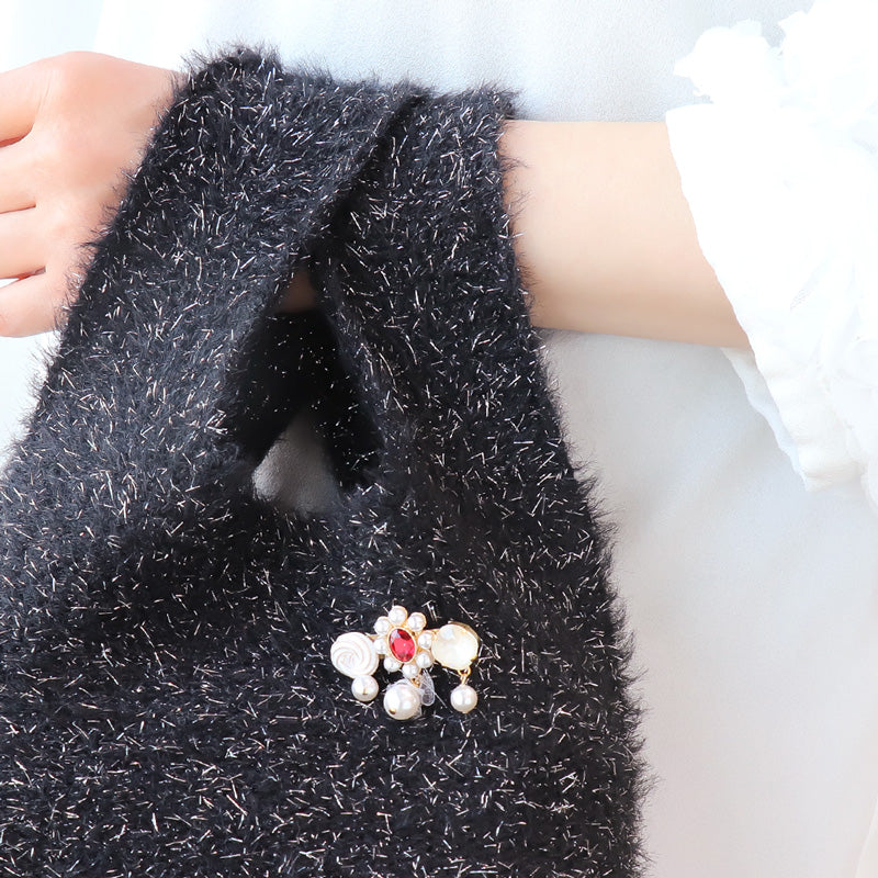 レシピNo.KR1329 チャームホイップのアクセサリー3種