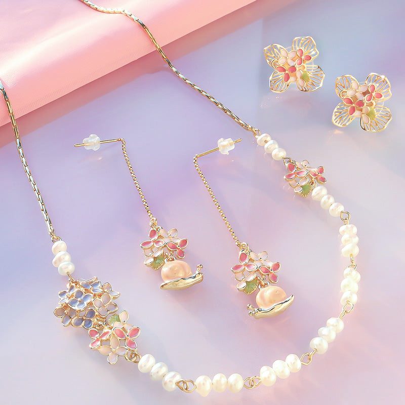 Recipe No.KR1342 Charm Annabelle pink taste accessories 3 types