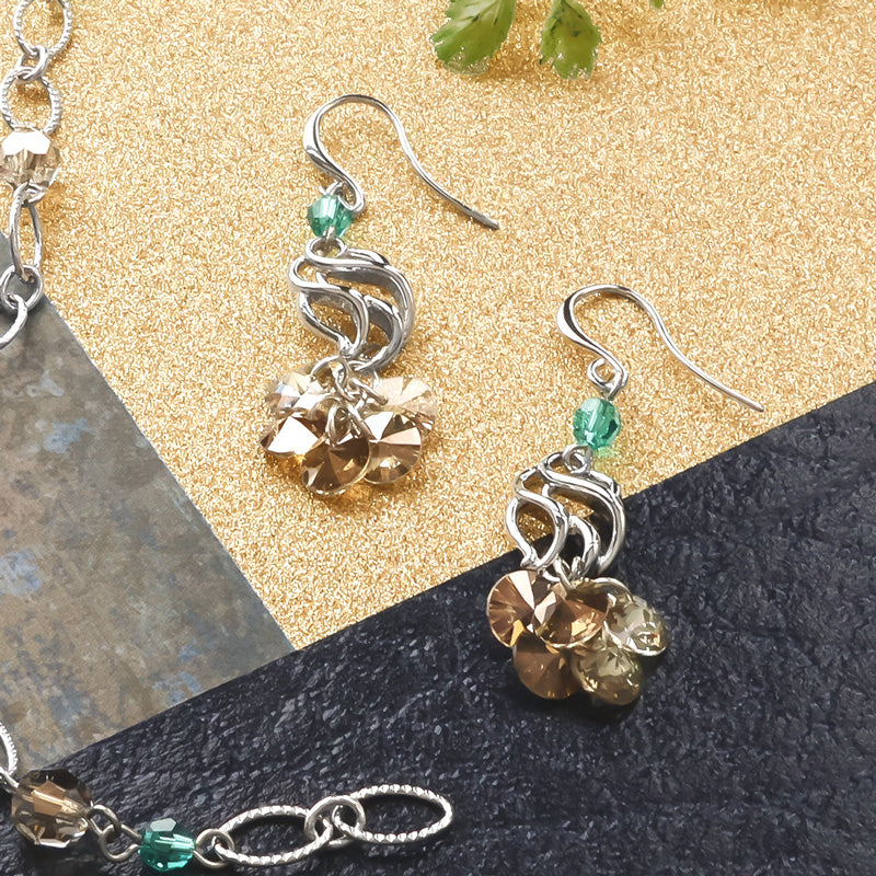 レシピNo.KR1363 チャーム水蛇Ⅰのネック&ピアス