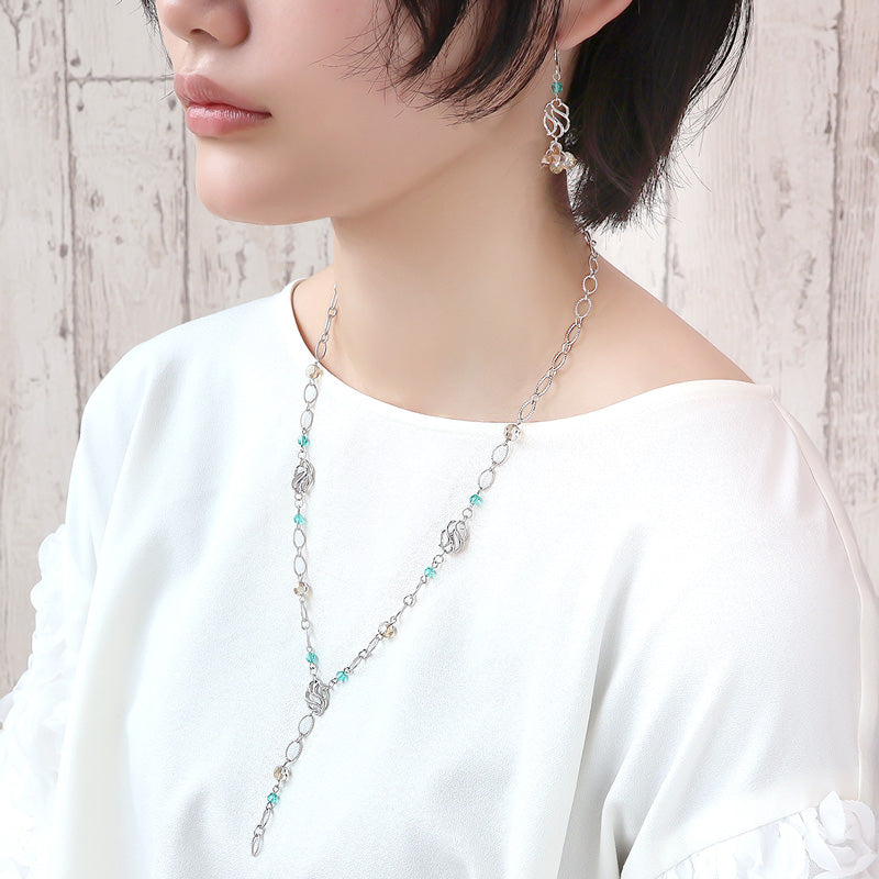 レシピNo.KR1363 チャーム水蛇Ⅰのネック&ピアス
