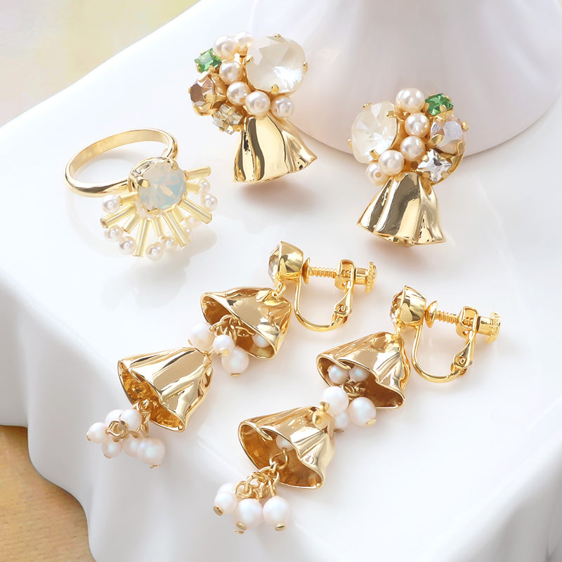 レシピNo.KR1364 都会のダンスのアクセサリー3種