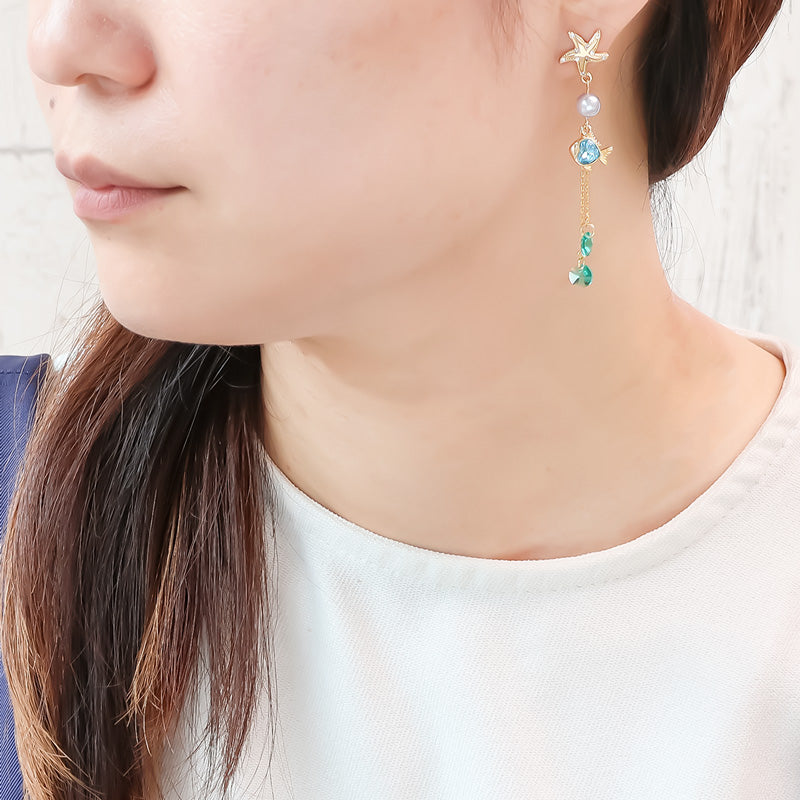 レシピNo.KR1371 チャームフィッシュのアクセサリー4種
