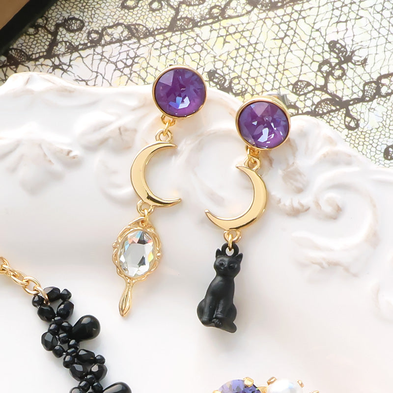 Recipe No.KR1404 3 types of charm hand mirror accessories