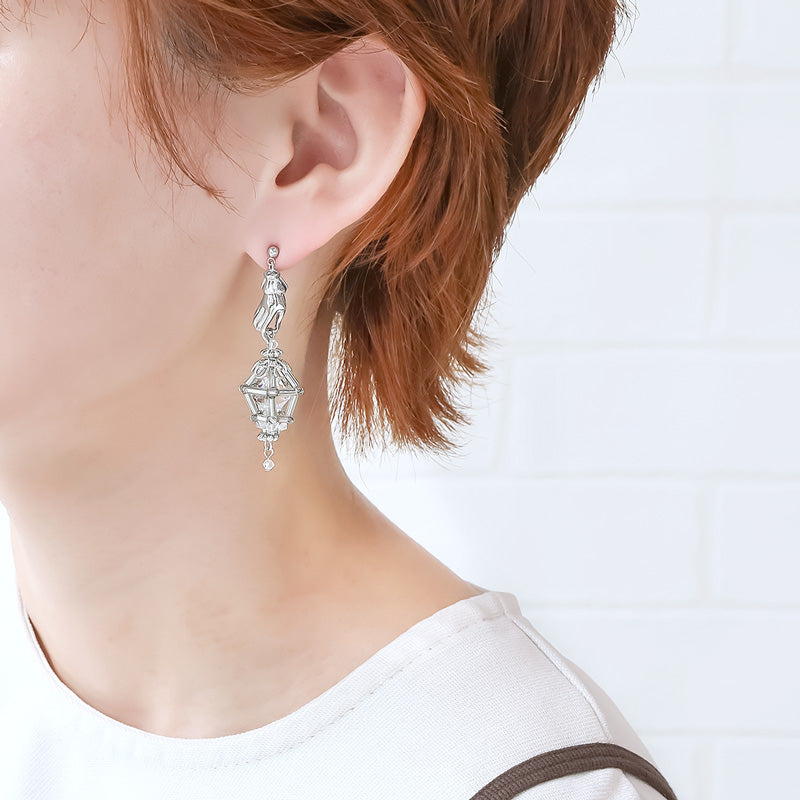 レシピNo.KR1405 ランタンモチーフピアス