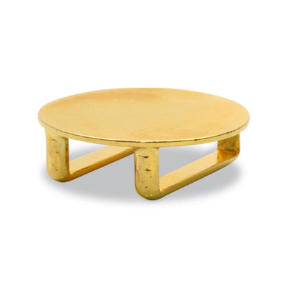Obi-dome round gold