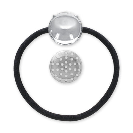 Hair fittings hair rubber shower black/RC
