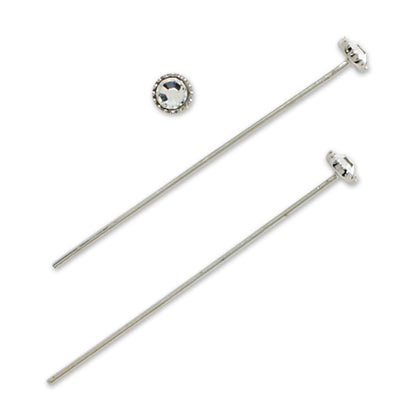 Design pin rhinestone crystal/RC