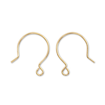 Earring hook No.L2 gold