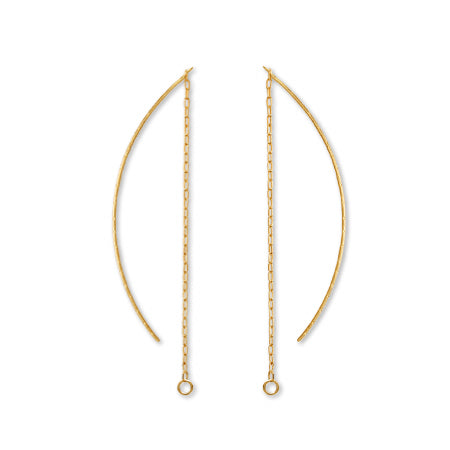 American earrings No.L1 Gold