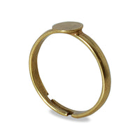 Ring stand with pinky round plate Kanekobi