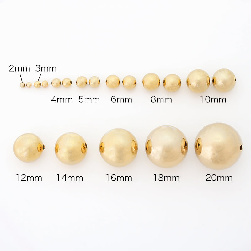 Copper ball rhodium color