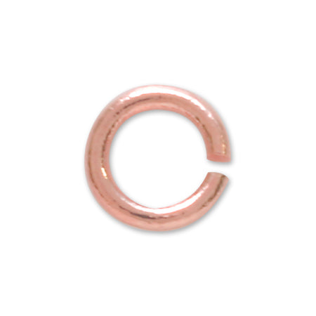Jump ring pink gold