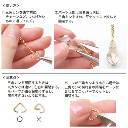 三角カン　金古美