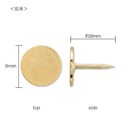 Chow Tuck, with a needle, nickel.