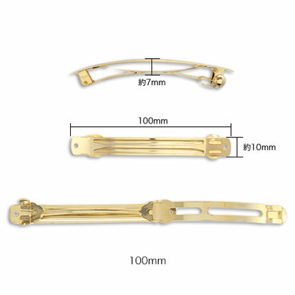 Hair Barrette gold
