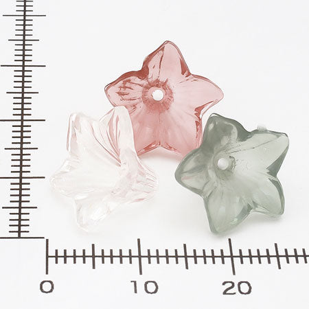 アクリル ドイツ製 花26　クリアソープナッツ