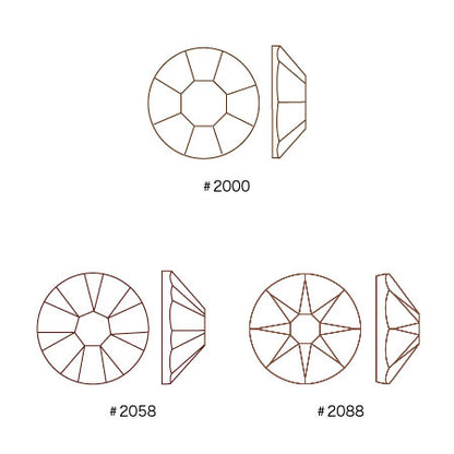 貴和クリスタル ＃2088　クリスタルロイヤルブルーディライト