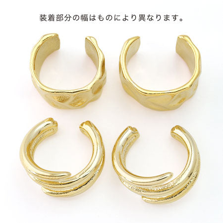 Ear cuff transformation 3 gold