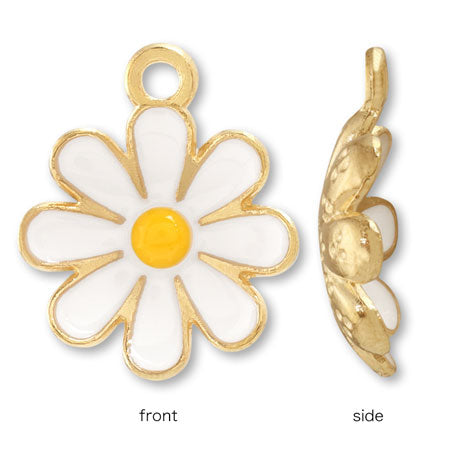 Charm Daisy White/G