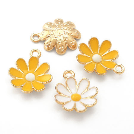 Charm Daisy White/G