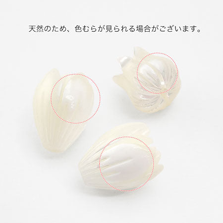 シェルパーツ すずらん　ホワイト