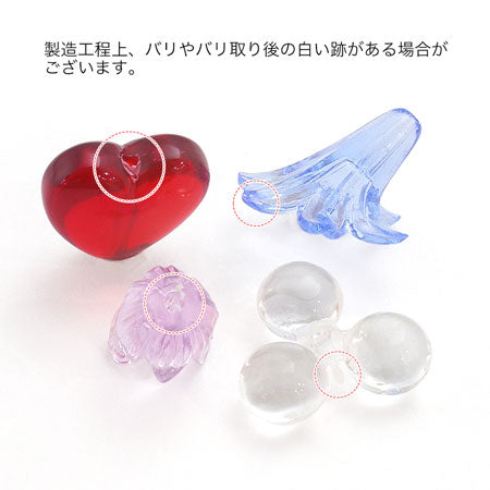 Acrylic twin twin ball crystal