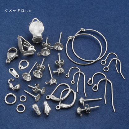 ステンレスピアス カン付　生地(SUS316L)