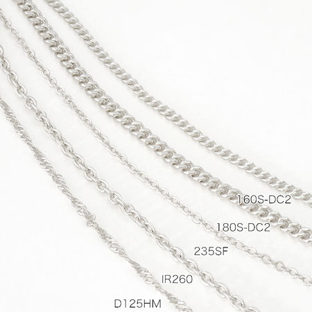 Chain 180S-DC2 Silver plated