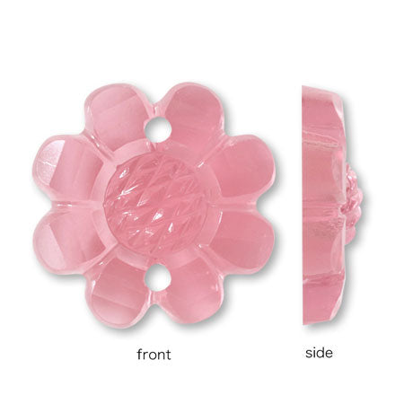 Acrylic made in Germany Daisy 2-hole Peach Blossom [Outlet]