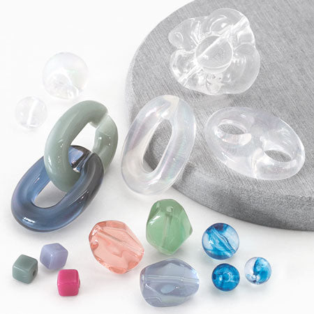 Acrylic German-made Chain Parts 2 Crystal [Outlet]