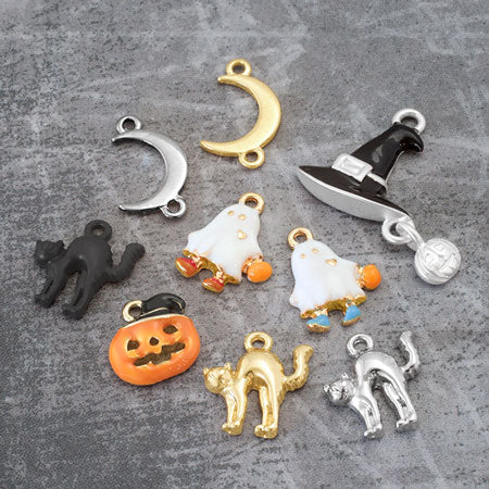 ジョイントパーツ クレセントムーン 2カン　ゴールド